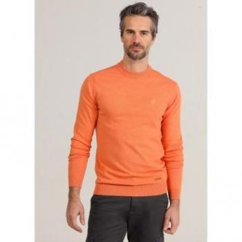 Camiseta Basica Bendorff Naranja Cuello Alto 3XL