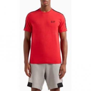 T-SHIRT GIROCOLLO LOGO SERIES EA7 T-Shirt Uomo Art 3dpt35 Pj02z SALSA
