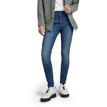G‑Star Kafey Ultra‑Waist Neptunian Faded Denim