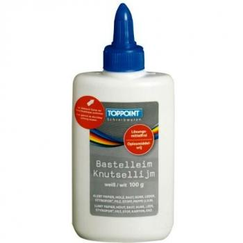 Super-Bastelkleber 10× – 1000 g, Weiß