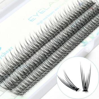 ICYCHEER 0.07/0.10 C Curl Fish Tail Makeup Eyelash Extensions