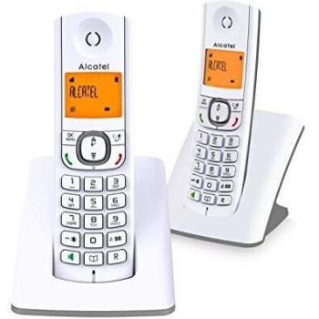 Teléfono Inalámbrico Alcatel F530 Dúo Gris