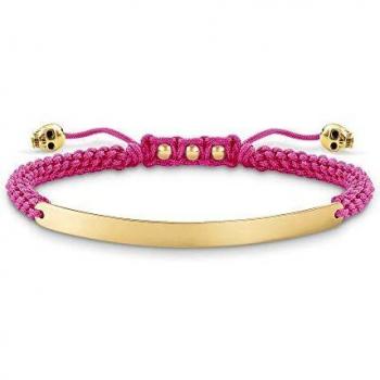 Brazalete Rosa Thomas Sabo LBA0050‑848‑8, 12‑19 cm, Placa de Plata 925