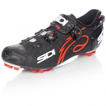 Zapatillas Sidi Drako Carbon SRS para MTB Negro-Rojo