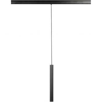 Ejona Black Aluminium Track Pendant Light E27