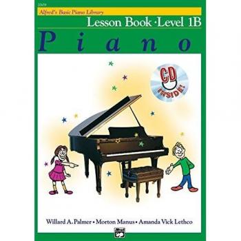 Alfred's Basic Piano Library Lesson Book, Bk 1B (Book & CD)