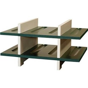 Porta Vino Expovinalia 8 bottiglie, MDF verde