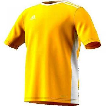 Adidas Kinder Entrada 18 Trikot, Gelb/Weiß, 11 Jahre