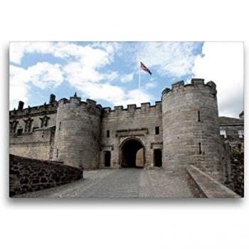 Textil-Canvas Stirling Castle 45 cm × 30 cm – CALVENDO Premium (FM63)