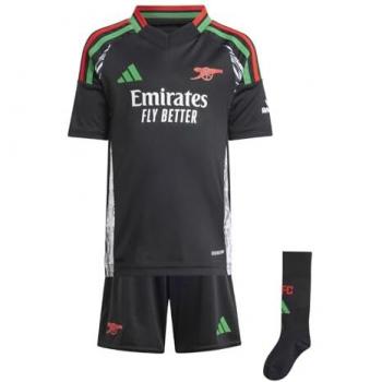 Arsenal Mini‑Away Kit 2024/25 – adidas, 2‑3 Year Olds, Black