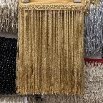 Light Green Bead Fringe for Dance Costumes