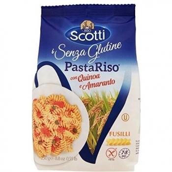 Riso Scotti PastaRiso Fusilli Con Quinoa E Amaranto Senza Glutine 250g