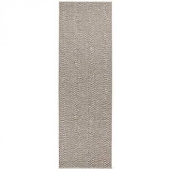 Urban Gray Chevron Runner – 80 × 250 cm
