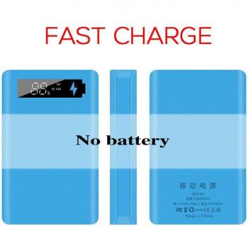 Étui de batterie 5*18650 avec double USB pour chargeur de téléphone Xiaomi