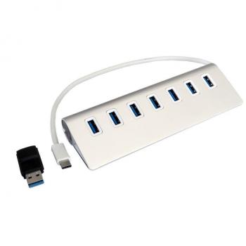 Exsys 7x Buchse A USB 3.0 Hub