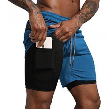 PulsePeak GymRunner 2-in-1 Shorts