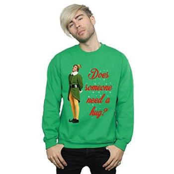 Men's Elf Green Hug Buddy Sweatshirt XL
