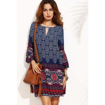 Robe Courte Femme Style Boho