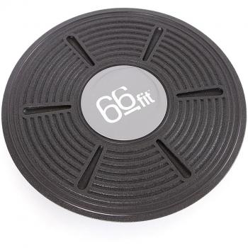 FlexiBalance 36‑cm Wobble Board – Ankle, Knee & Back Support, Black