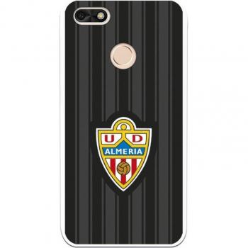 Funda de Alta Calidad UD Almería Negro Huawei Y6 Pro 2017