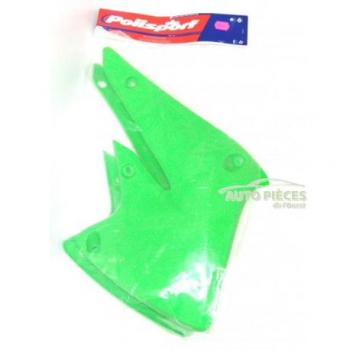 Kawasaki KX250F 0-05 Radiator Shield Verde – Polisport Off Road