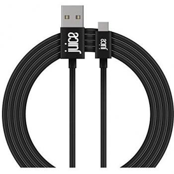 SwiftConnect 2m Dual‑Port USB‑C & USB‑A Cable – Black