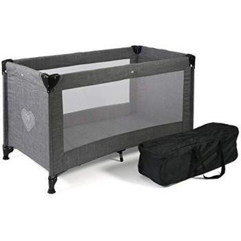 Lettino da viaggio Jeans Grigio Chic 4 Baby