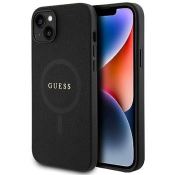 Custodia Elegante Saffiano 6,7 per iPhone 15 Plus – Black