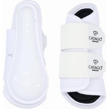 S‑modell Vit Catago 3D Mesh Strykkappor med FIR‑Tech