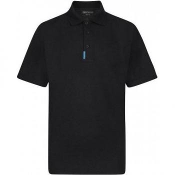 Polo PortWest WX3 M negro para hombres