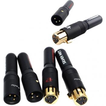 Adaptador de Altavoz XLR 3 Pines 24K – Conector Hifi en Paquete de 4