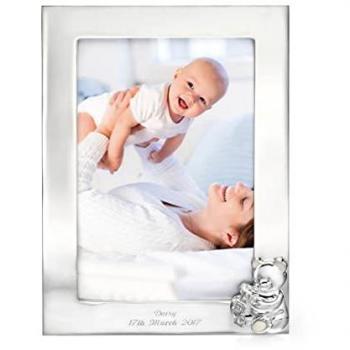 D for Diamond Silver Plated Picture Frame Collection