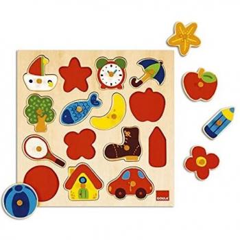Puzzle Diset siluetas 15 piezas 53023