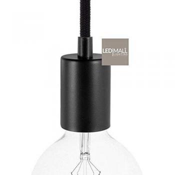 Sistema Luci E27 Cilindro Nera