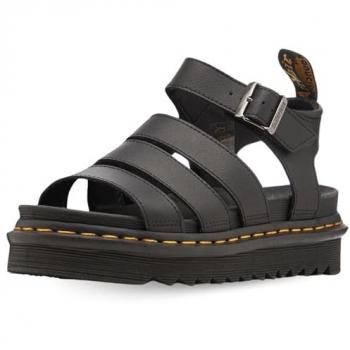 Black Blaire Athena Women’s Leather Sandals – UK Size 5