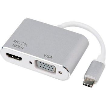 Adaptador 4K USB‑C a HDMI, compatible con Chromebook Pixel