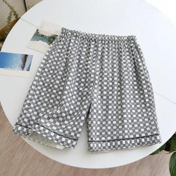 Shorts a Cuadros “Estilo Relajado”