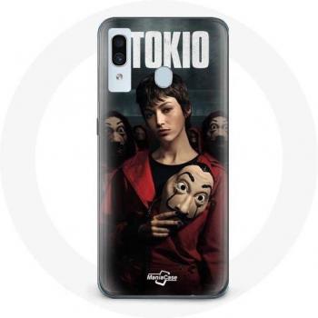 La Casa De Papel Tokyo Mask Cover for Samsung Galaxy A20e