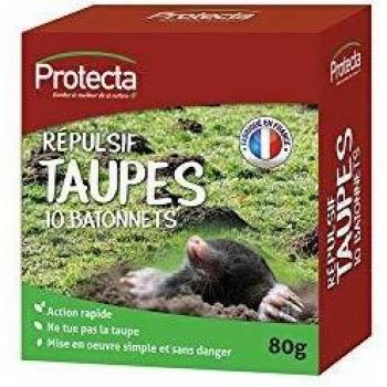 Répulsif taupes 10 bâtonnets Protecta