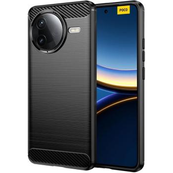 Soft TPU Schutzhülle für Xiaomi Poco F7 Pro in Schwarz