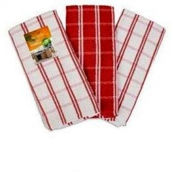 Adore Home 3 Pack Extra Large Tea Towels