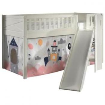 VIPACK Spielbett SCOTT 90 x 200 cm Princess Sophie weiß