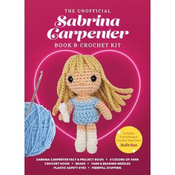 Kati Galusz The Unofficial Sabrina Carpenter Book & Crochet Kit Kit