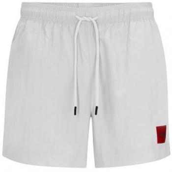Hugo Pantaloncini sportivi Dominica 50493450 in bianco Regular Fit