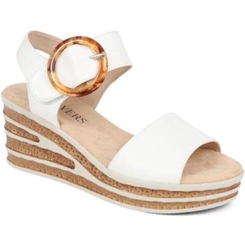 Pavers White Fast‑Fix Wedge Sandals for Women, Size 7