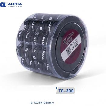 Empuñaduras adherentes Alpha para raqueta