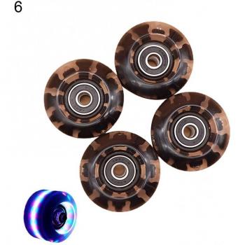 4Pcs LED Roller Skate Wheels