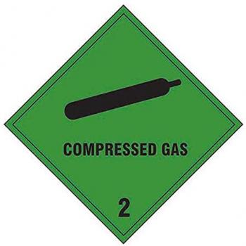 Sav 200 × 200 mm Compressed Gas Adhesive Banner