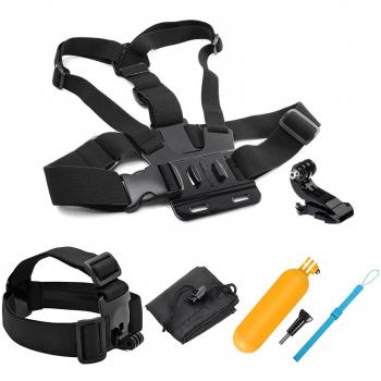 Bundle Versátil 5en1 Accesorios Deportivos para GoPro y Cámaras de Acción