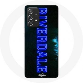 Case Samsung Galaxy A52 Riverdale Logo Blu